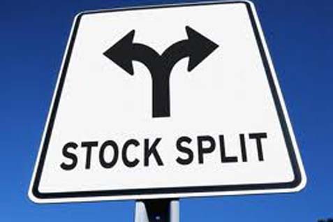 Ilustrasi stock split/ Bisnis